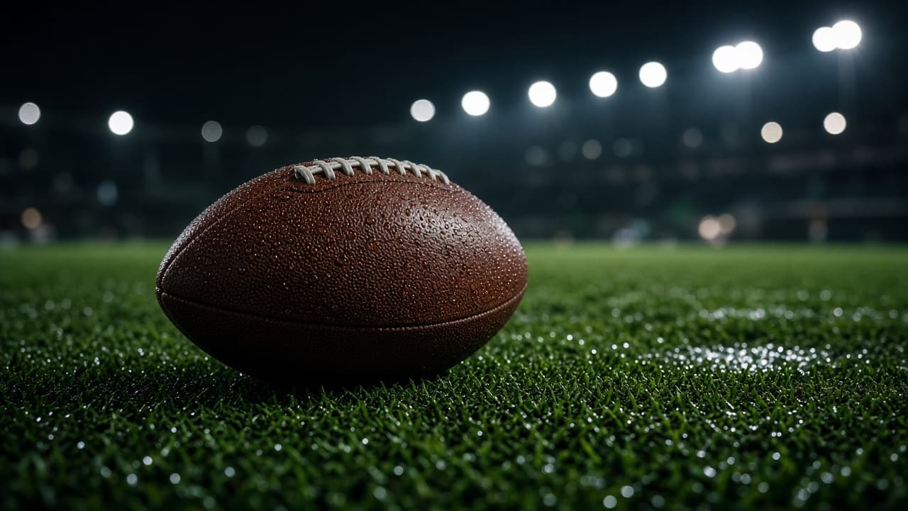 Football used as the subject reference